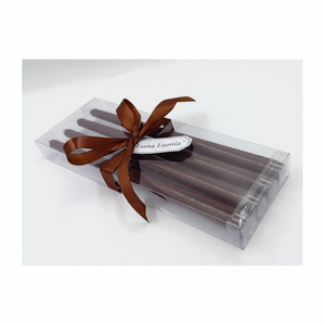 ชุดเทียนหอมแบบแท่งยาว12นิ้วทำจากขี้ผึ้งพาราฟินสำหรับตกแต่งบ้านปีใหม่สั่งได้ตามต้องการ - Product Image 1