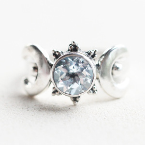 Anello Vintage Argento per Donna, Stile Dolce e Cool, Accessorio da Dito Indice per Feste, Idea Regalo - Product Image 2