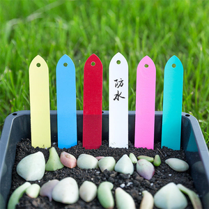 Etiquetas para plantas recubiertas de plástico de 4 pulgadas, etiquetas impermeables para marcar viveros de jardín, 100 unidades - Product Image 2