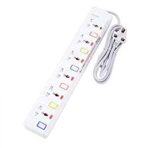 <span class=keywords><strong>4</strong></span>/<span class=keywords><strong>5</strong></span>/6 Naar Huis Elektrische Stekkerdoos 2M Uitbreiding Met 6/<span class=keywords><strong>4</strong></span> AC Stopcontacten 10a Nominale Elektrische Schakelaars - Product Image 3