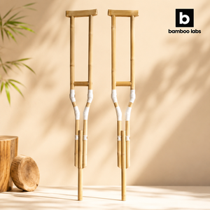 Bastones de Bambú Sostenible de Bamboo Labs, Certificados CE Clase II GB15979-2002, Altura Ajustable, Ligeros, Ayuda de Movilidad para Personas Mayores - Product Image 6
