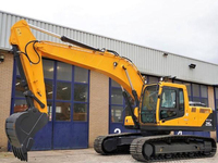 Excavator Hidrolik R215 Serbaguna untuk Kontraktor, Dukungan Pertambangan, Operasi Tambang, Pekerjaan Pondasi, dan Pemindahan Tanah Umum