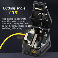 Couteau de Coupe de Précision, Cleaver de Fibre Optique SKL-6C Noir, Coupe-Fibre Optique