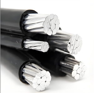 สายเคเบิลมัดอากาศ ABC 0.6/1kV, 4x16mm ² ตัวนำอลูมิเนียมฉนวน XLPE, ได้รับการรับรอง iC/iso สำหรับสายไฟเหนือศีรษะ - Product Image 1