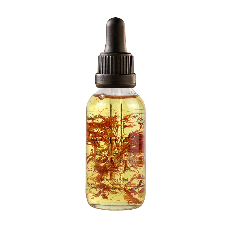 Red Flower Dried Flower Massage Oil