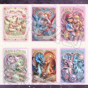 Vente en gros d'accessoires de cartes en métal 3D en relief sur le thème de l'anime japonais Pokémon, cartes à collectionner de mascotte, non TCG, collection d'anime, boîtes mystères - Product Image 5