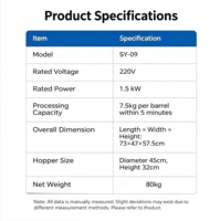 Machine à battre le riz gluant de haute précision en acier inoxydable de qualité alimentaire à large application