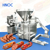 Mesin Pengisi dan Pemutar Sosis Otomatis HNOC Vacuum Stuffer Embutidora Electrica De Chorizo Dijual