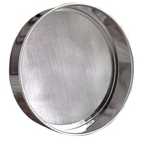 Tamis de laboratoire en acier inoxydable 304 à mailles plates de 75, 100, 150, 200, 250 microns pour tests de sol et de sable avec service de découpe