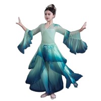 Costume de danse chinoise pour filles, robes de spectacle de danse classique, robes d'examen artistique