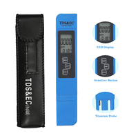 Testeur d'outils de qualité de l'eau avec ATC, Type de stylo numérique EC TDS TEMP Meter