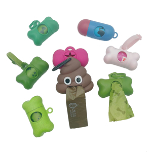 Support de sacs à déjections pour chiens et chats, écologique et mignon, avec distributeur intégré, personnalisable avec logo, pour la vente en gros - Product Image 5