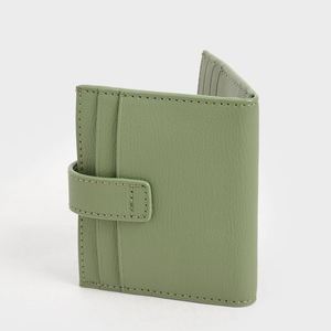 Stand Wallet Purse Accessories Multicolor Cow Leather <b>Magnetic</b> Card <b>Holder</b> for Women - Product Image 3