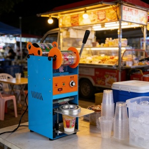 Commercial Semi-Automatic Hand Press Beverage Sealer for Milk <b>Tea</b> Cups Soybean Bottles With Heat Sealing Milk <b>Tea</b> Packaging Equi - Product Image 5