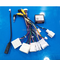 Car 16 Pin Android Wire Harness Power Cable Adapter With Canbus for Toyota Levin RAV4 Camry Highlander Prius Corolla