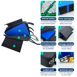 Электрические велосипеды литий-ионный треугольный аккумулятор высокой емкости водонепроницаемый аккумулятор для электровелосипеда 36 В/48 В/52v60В/72 В 10 ~ 40 А - Product Image 3