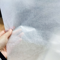 Papier beurre blanc 30gsm papier glassine de qualité alimentaire pour l'emballage de savon Feuille de papier d'emballage cadeau biodégradable
