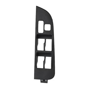Panel de interruptores de ventana del lado del conductor para Toyota Corolla 74232-02060-C0, kit de molduras de puerta ABS negro beige - Product Image 4