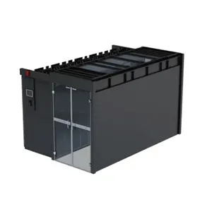 Customized Cold Aisle Containment System For Internet Modular Data Center High Density Server Rack