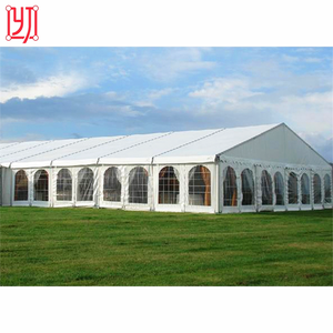 Tente de réception de luxe blanche pour mariages et événements extérieurs, grandes dimensions 10x30, 20x30, 40x60, en vente - Product Image 5