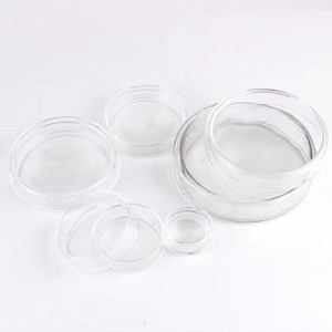 Placas de Petri de Vidrio de 60 mm, 75 mm, 90 mm, 120 mm, de Borosilicato de Alta Calidad para Cultivo Celular, Uso en Laboratorio - Product Image 1