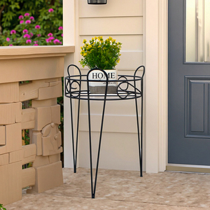 Articoli <span class=keywords><strong>da</strong></span> Giardino Supporto per Vasi <span class=keywords><strong>da</strong></span> Fiori <span class=keywords><strong>in</strong></span> Ferro e Metallo Espositore per <span class=keywords><strong>Piante</strong></span> <span class=keywords><strong>da</strong></span> Esterno <span class=keywords><strong>in</strong></span> Ferro dal Design Elegante per Esposizione e Decorazione - Product Image 1