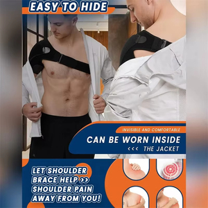 Có thể điều chỉnh thoáng khí vai hỗ trợ Brace Pad phòng tập thể dục thể thao chăm sóc duy nhất trở lại vành đai ban nhạc dây đeo bảo vệ - Product Image 5