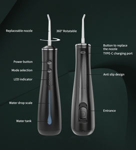 Portátil 3 modos 0mL tanque de agua IPX7 Oral Carer dientes limpiador recargable Oral <span class=keywords><strong>Dental</strong></span> eléctrico agua Flosser - Product Image 3