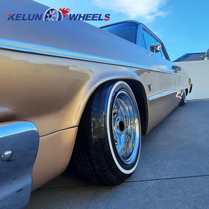<b>Gold</b> Wire Wheel 13 Inch Rims <b>Chrome</b> Wheel Spoke Wire Wheels - Product Image 6