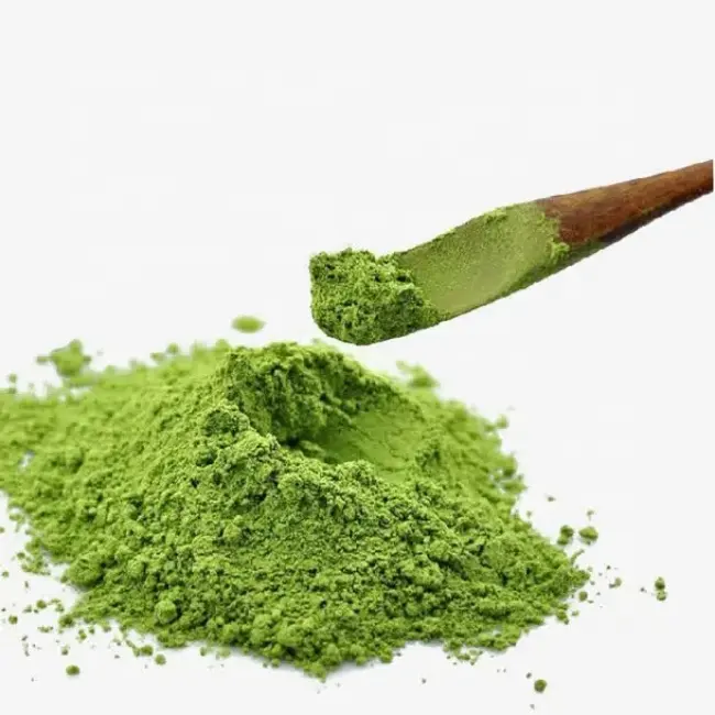 Polvo de té verde orgánico de alta calidad, 100%, Matcha verde, venta al por mayor