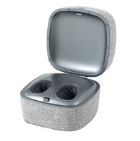 Prix de gros - Masseur de pieds électrique vibrant chauffant Boncare F1 sous le bureau, en ABS rose/bleu/gris