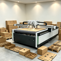 Digitale vlakbed snijplotter voor reclame displays, KT-board en PVC schuimplaat