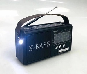 RX-66S ที่กำหนดเองวินเทจย้อนยุคสเตอริโอแบบชาร์จไฟกลางแจ้งอเมริกาใต้บ้าน Am <span class=keywords><strong>Fm</strong></span> <span class=keywords><strong>วิทยุ</strong></span>แบบพกพาที่มีไฟ Led และแผงเซลล์แสงอาทิตย์ - Product Image 3