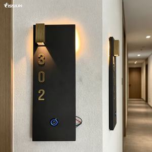 Plaque de porte <span class=keywords><strong>d</strong></span>'<span class=keywords><strong>hôtel</strong></span> multifonctionnelle avec sonnette intégrée, connectivité Internet et compatibilité avec les logiciels hôteliers - Product Image 1