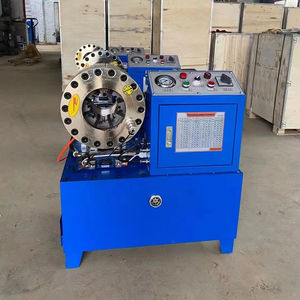 Hochwertige 2 "4" 6 "automatische Hydraulikschlauch-Crimp-und Schneide maschine 220-V-Motor Versand fertiger Pumpen zahnrad lager motor - Product Image 2