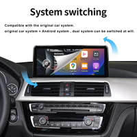 Autoradio Multimédia Android à Écran Tactile 10,25" 4G 64G pour BMW Série 3 4 F30 F31 F34 F32 F33 F36 NBT 13-17 avec Carplay Sans Fil