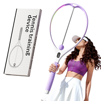 Équipement d'entraînement portable à lumière LED, nouvelle arrivée, raquette de tennis avec compteur