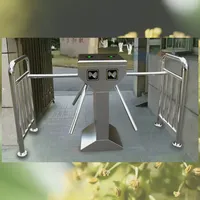 Tourniquet automatique de contrôle d'accès par radiofréquence Lecteur de code QR Trépied de carte d'identification de sécurité pour la salle de sport et le bureau