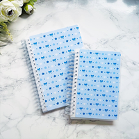 Agenda A5 personnalisé à faible MOQ, spirale, réutilisable, avec papier détachable, autocollants personnalisés, livres de stickers réutilisables à gratter, motifs de dessins animés