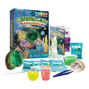 Geodas de Cristal, Juguete Educativo de Ciencia, Kit de Experimentos de Ciencia DIY, Cultivo de Cristal para Niños, Aprendizaje, Regalo de Cumpleaños, Juguetes para Mayores de 8 Años - Product Image 1