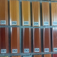 Profilés de marche en aluminium marbré de 7,5 mm de hauteur, antidérapants, pour la protection des bords et la décoration des marches en marbre dans les maisons et les hôtels.
