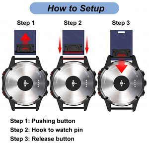 Bracelet de montre Upro en caoutchouc souple antichoc Quickfit pour Garmin Fenix 8 8 Pro 22 mm 26 mm - Product Image 4