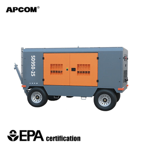 Compresseur d'air à vis entraîné par moteur diesel 550-850cfm 12bar 15bar 17bar 18bar 22bar Compresseur industriel haute performance - Product Image 2