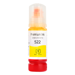 <span class=keywords><strong>Tinta</strong></span> de Recarga para Impresora de Tanque de <span class=keywords><strong>Tinta</strong></span> <span class=keywords><strong>EPSON</strong></span> EcoTank ET-2710/2720/4700/ET-1110, Botella de <span class=keywords><strong>Tinta</strong></span> de Color 522 de 70 ml - Product Image 5