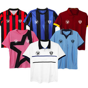 Hoogwaardige retro voetbaltenues voor heren, sneldrogend en ademend voetbalshirt sportkleding voetbalkleding - Product Image 5