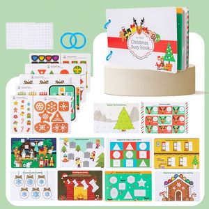 Actividades para el Hogar, Certificado, Nuevo, Tema de Halloween y Navidad, Kit de Libro de Actividades de Papel Ecológico para Niños y Niñas - Product Image 4