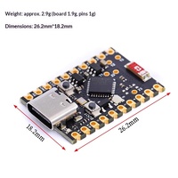 Placa de Desarrollo ESP32-C6 SuperMini para Aprendizaje de Programación de Microcontroladores
