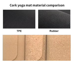 Tapis de gymnastique en liège écologique antidérapant, pliable, longueur et forme personnalisables, épaisseur sur mesure, découpe laser - Product Image 4
