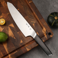 Couteau de Chef Moderne Écologique de Haute Qualité, Tranchant, en Acier Inoxydable, avec Manche Creux et Tire-Bouchon
