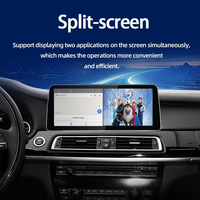 Radio para Auto Qualcomm 662 / 665 para BMW Serie 7 F01 F02 (09-15) 10.25"/12.3", CarPlay Inalámbrico y Android Auto, Estéreo Multimedia para Auto